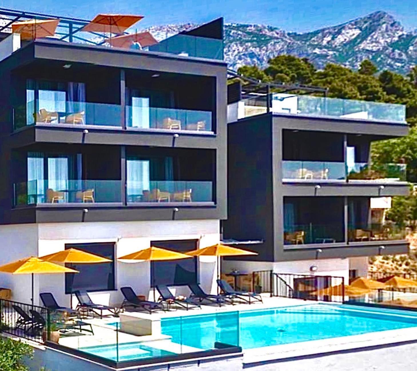 Dinora Exclusive Apartments Макарська Екстер'єр фото